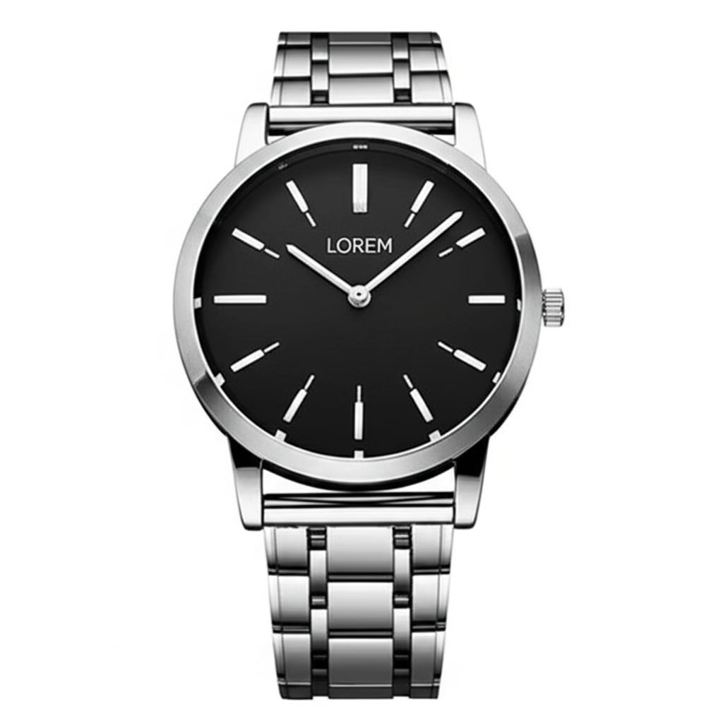 Silver watch