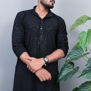 Black Kurta