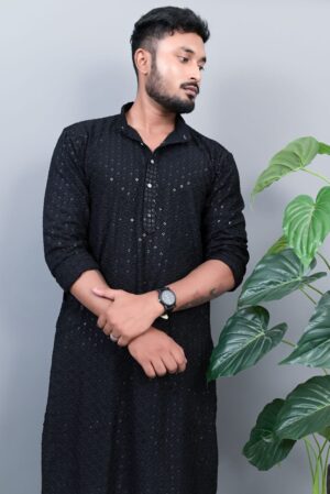 Black Kurta