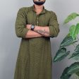 Olive Green Kurta